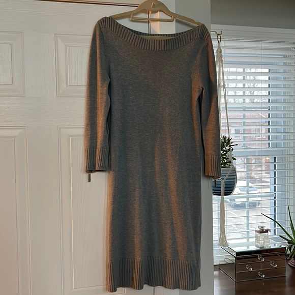 Michael Kors Sweater Dress Gray S - Picture 2 of 5